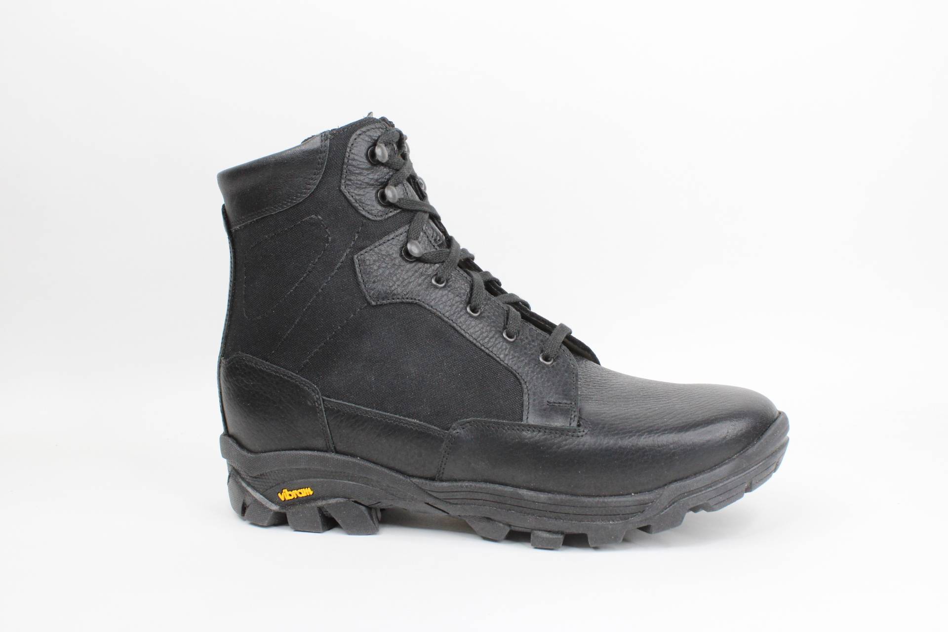 herenschoen hoog zwart vibram