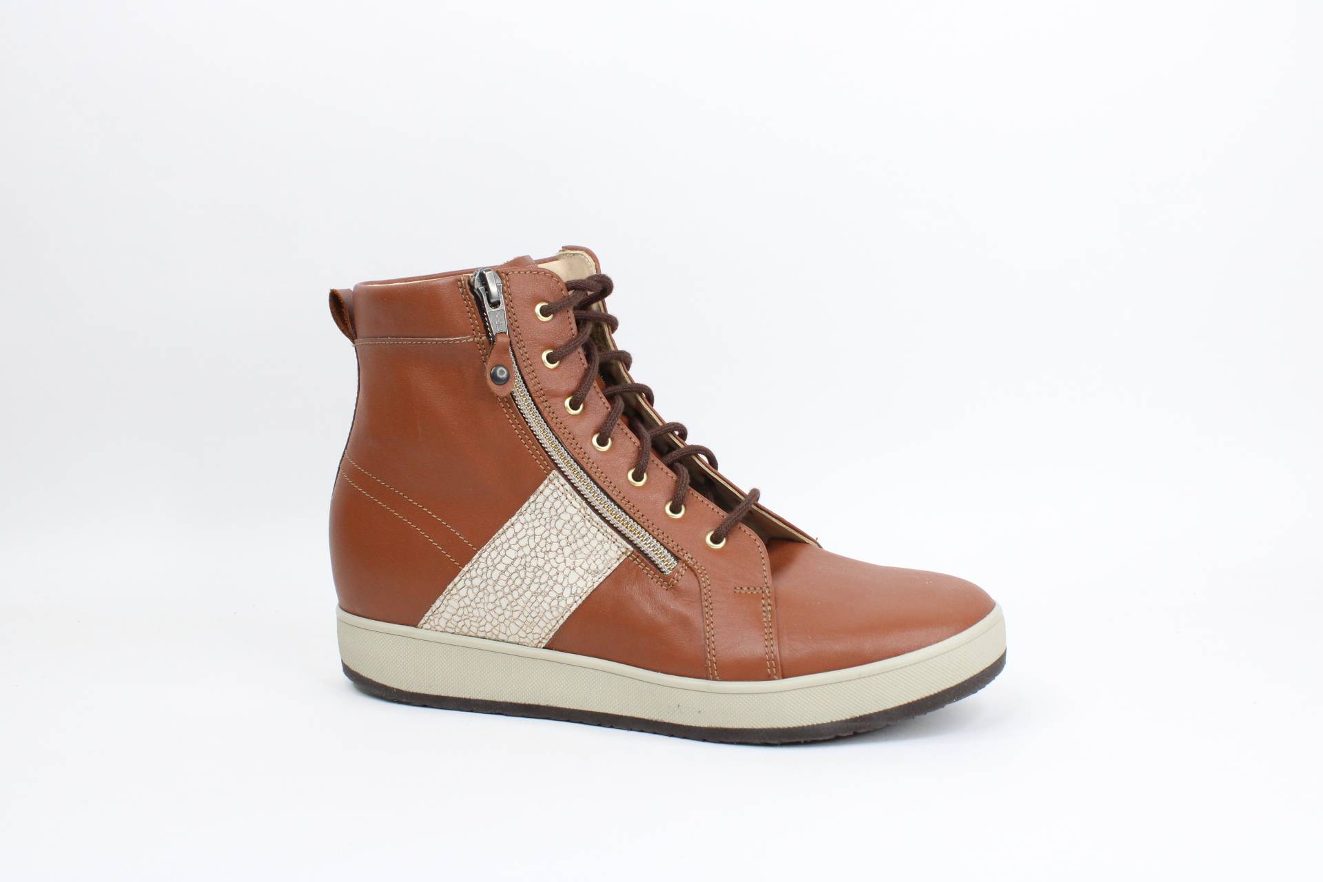 cognac damesschoen 