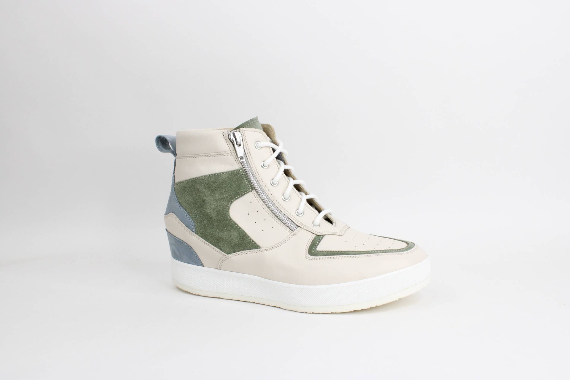 damesschoen beige groen 
